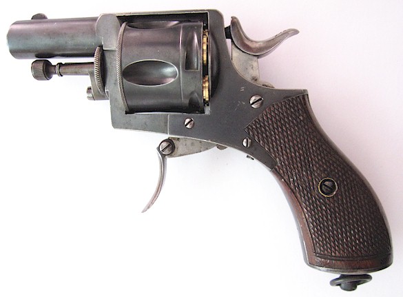 Belgian bulldog revolver in caliber 380 CF