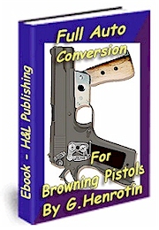 Full automatic conversion for Browning pistols